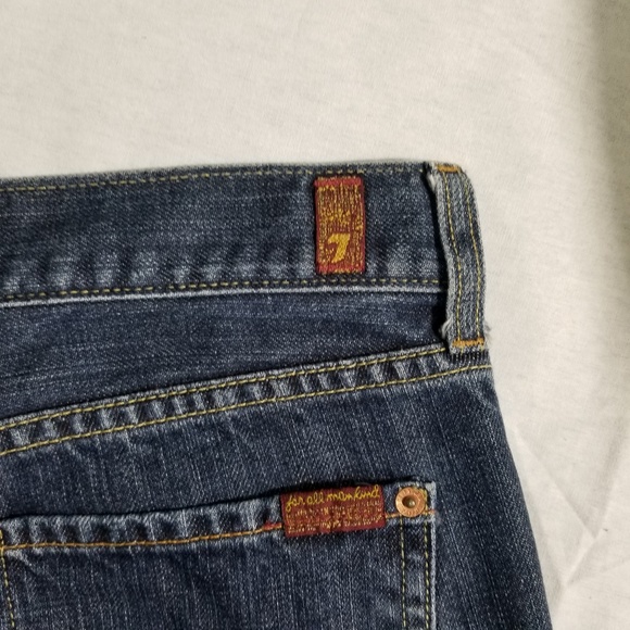 7 For All Mankind Jerome Dahan Bootcut 28x30 - Picture 5 of 8